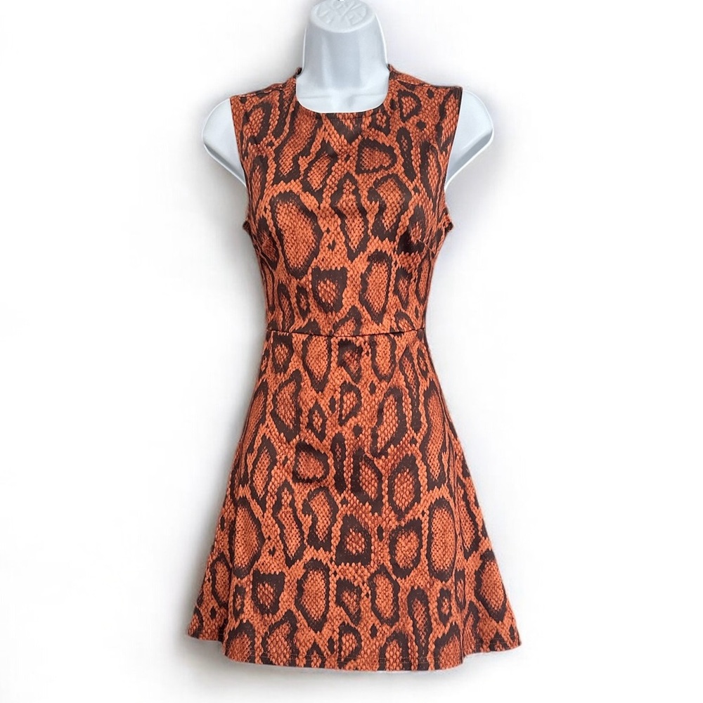 WeWoreWhat Animal Print Muscle Tank Dresss NWT Size Small